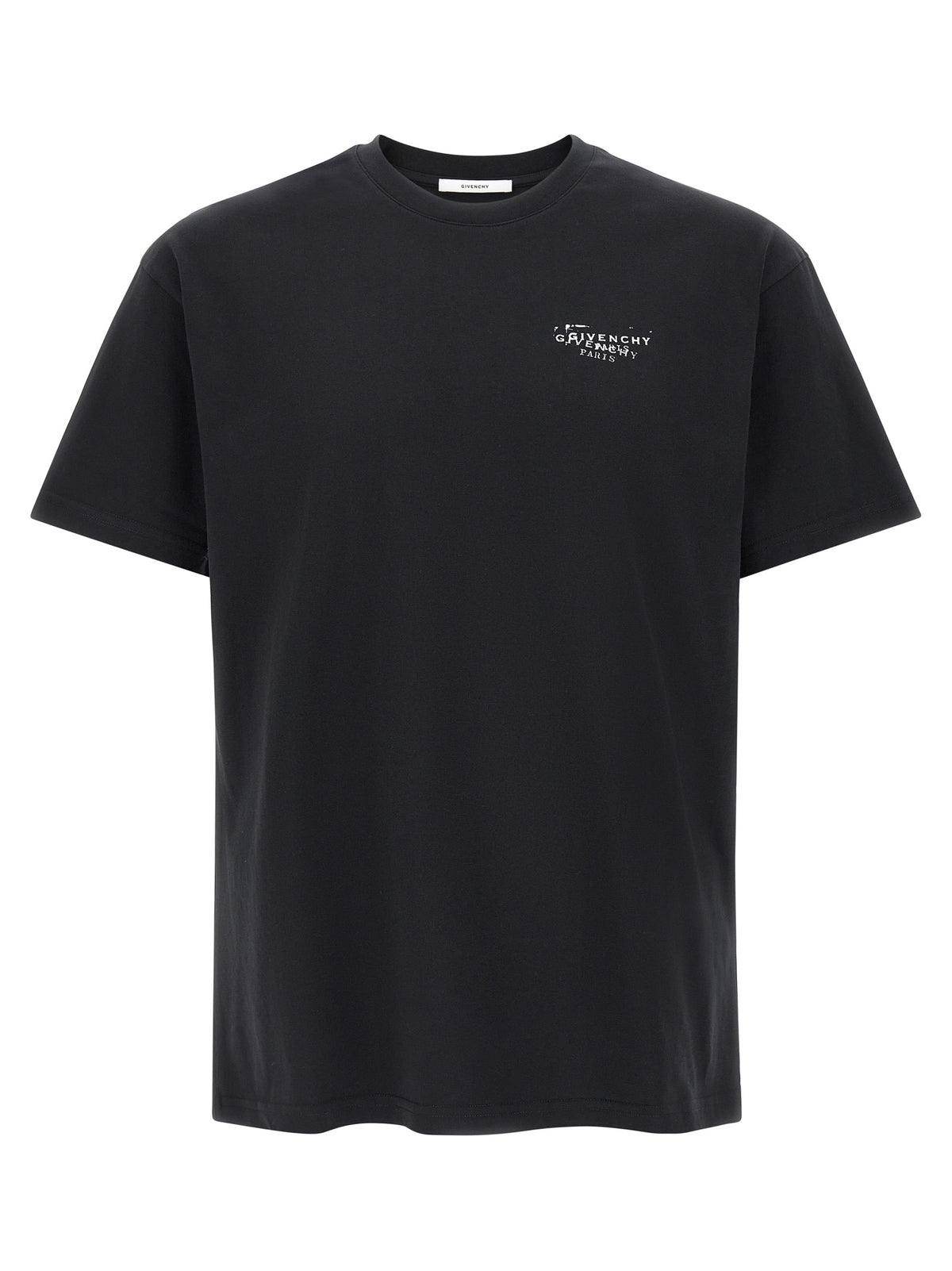 Black Cotton T-Shirt