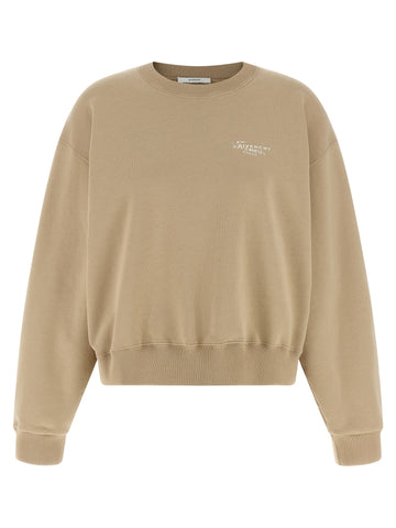 Beige Cotton Sweatshirt