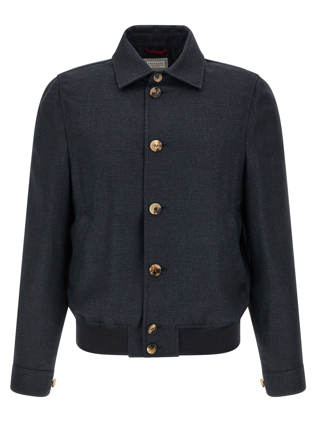 Blue Sisal Biker Jacket