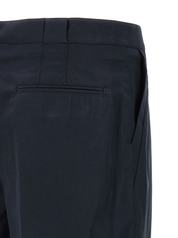 Blue Cotton Chino Pants