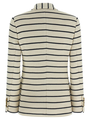 Blue Cotton Blazer