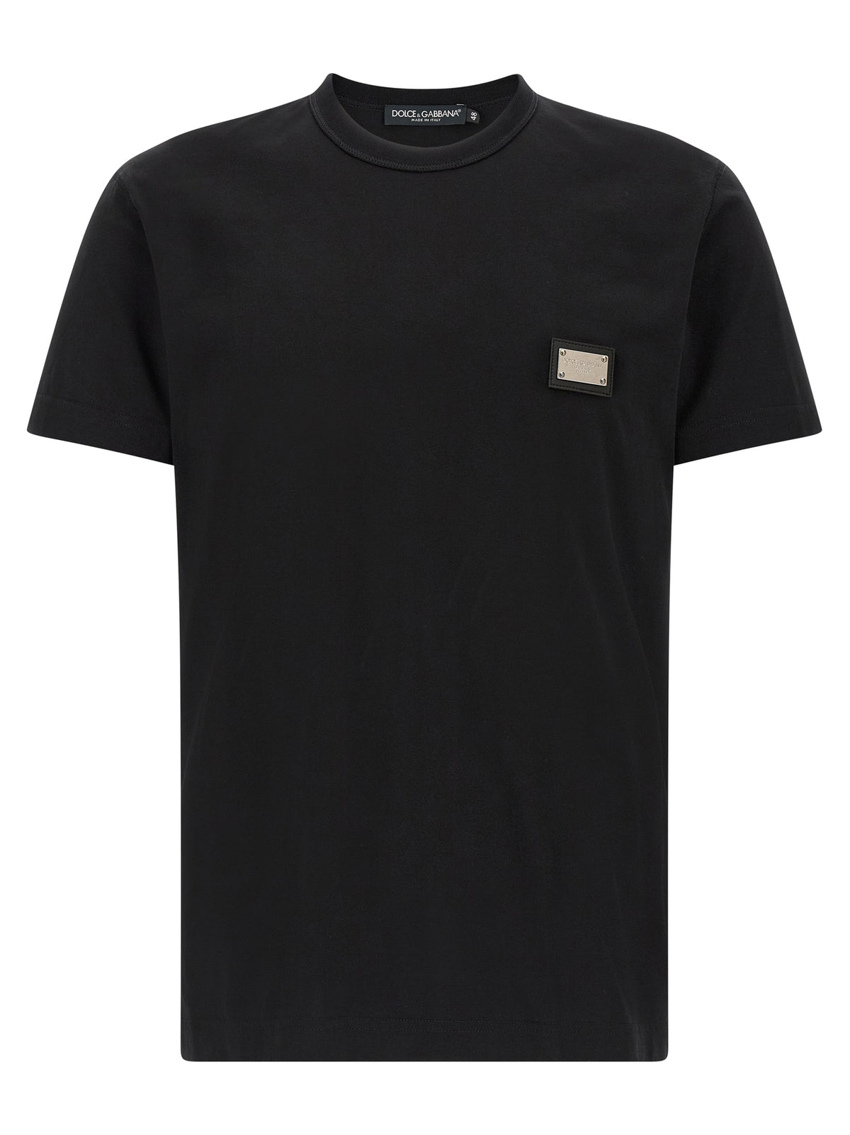 Black Cotton T-Shirt