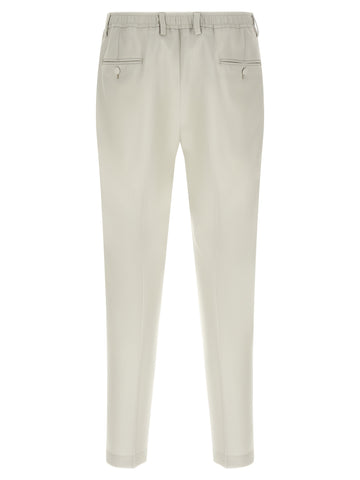 Beige Virgin Wool Dress Pants