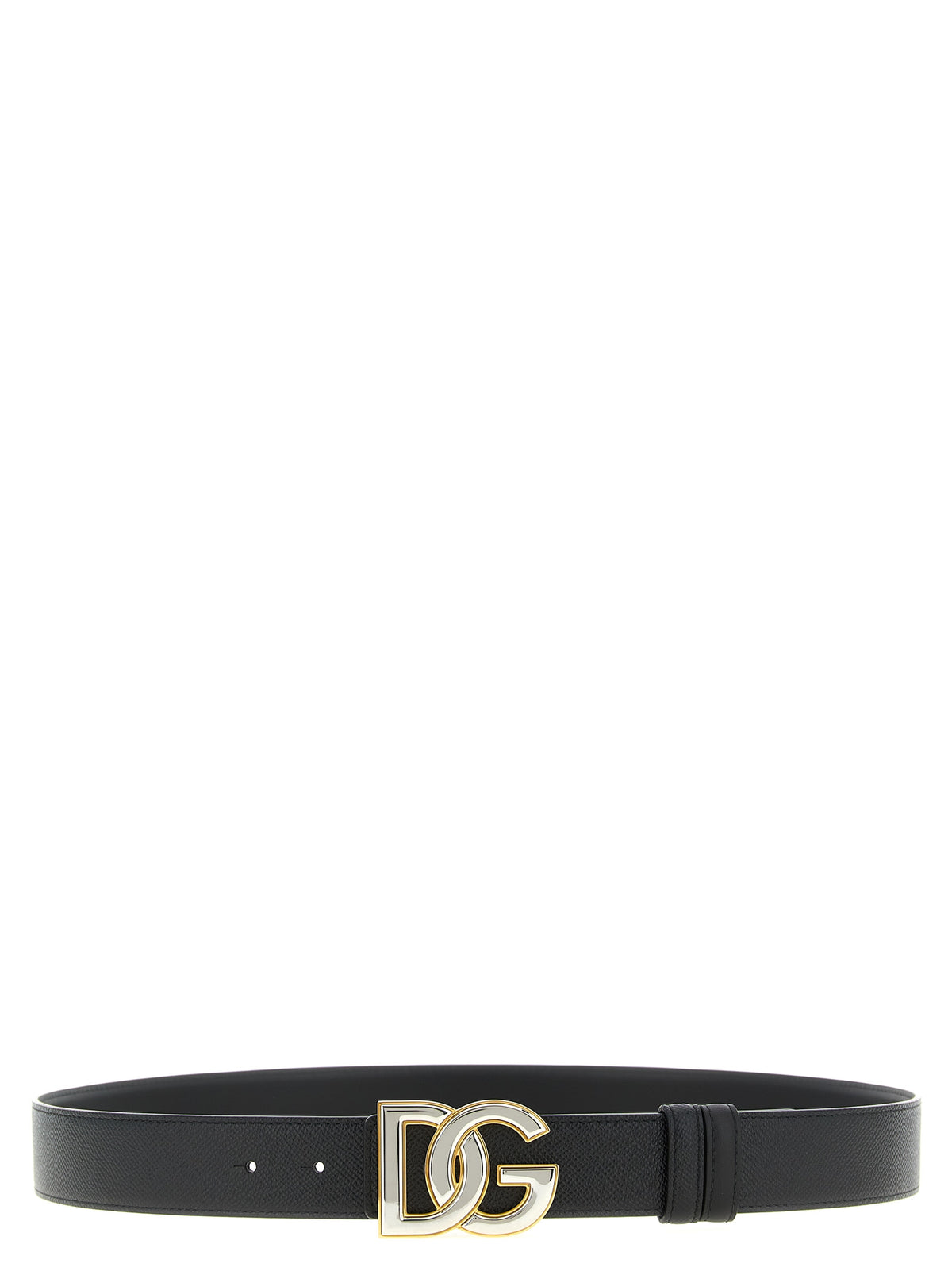 Black Calfskin Regular Belt