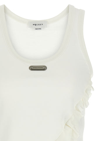 White Cotton Tank Tops