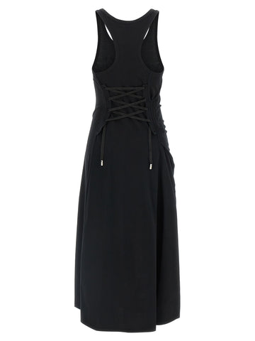 Black Cotton Long Dress
