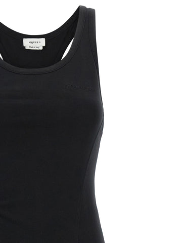 Black Cotton Long Dress