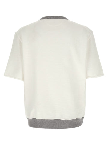 White Cotton Sweatshirt