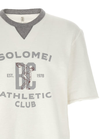 White Cotton Sweatshirt