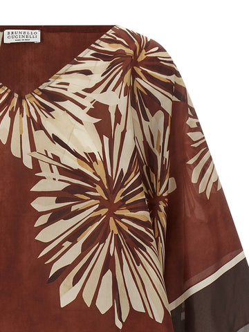 Bordeaux Silk Blouse