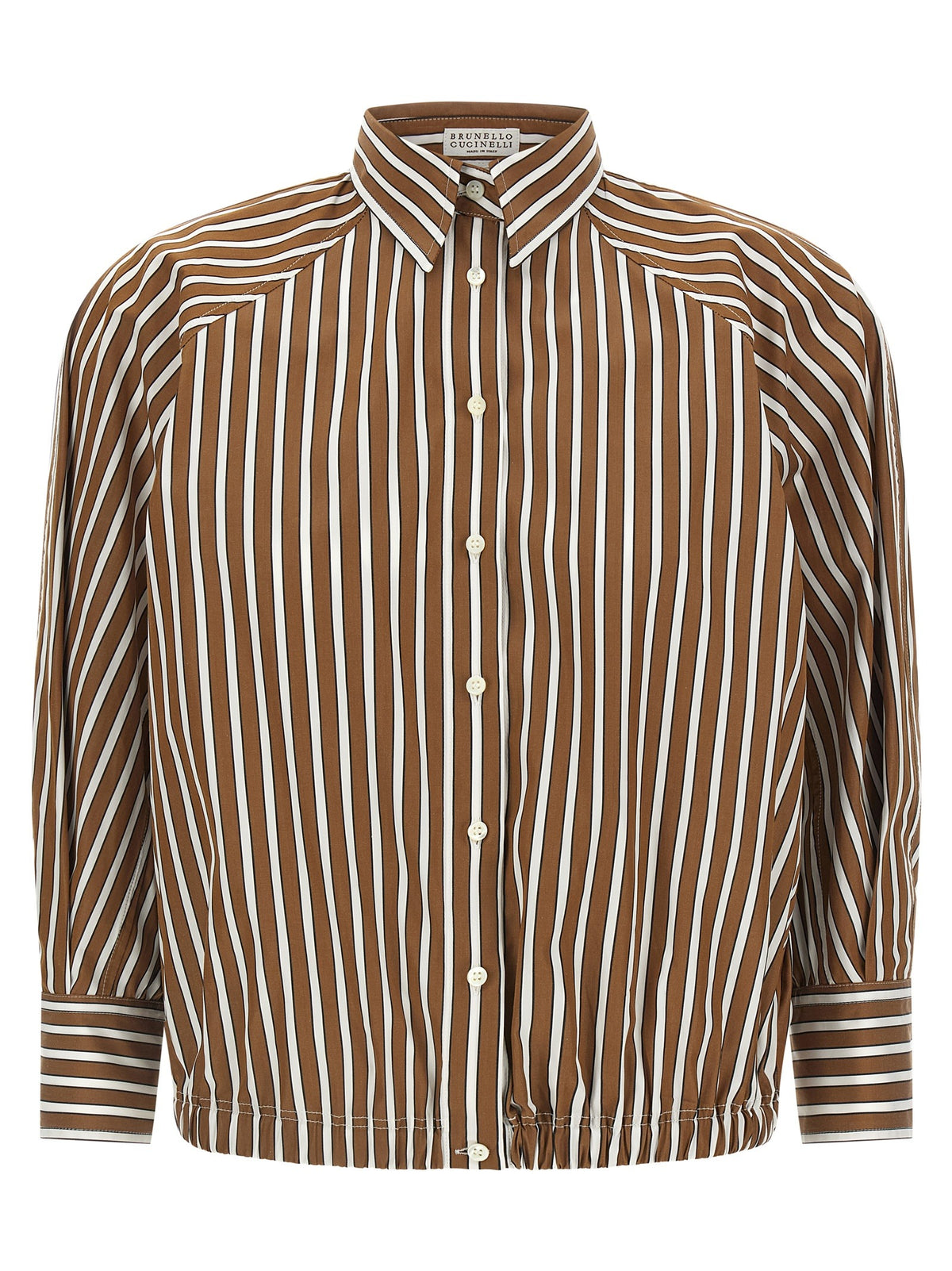 Brown Cotton Blouse