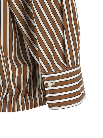 Brown Cotton Blouse
