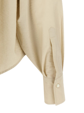 Beige Cotton Blouse