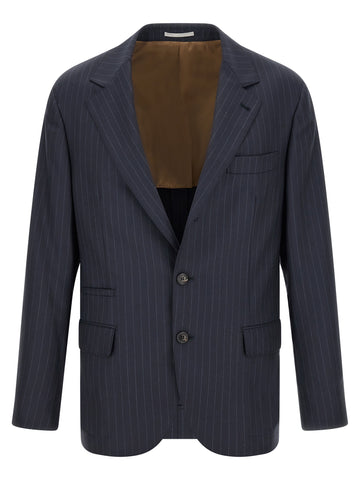 Blue Virgin Wool Blazer