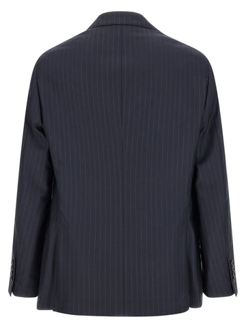 Blue Virgin Wool Blazer
