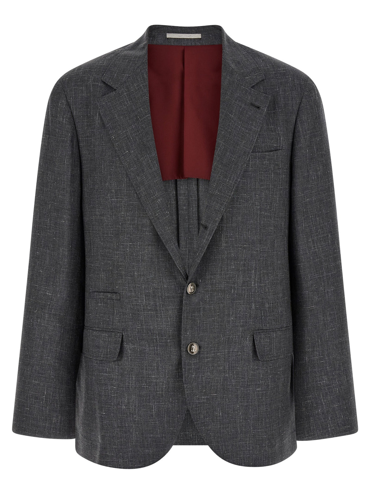 Gray Wool Blazer