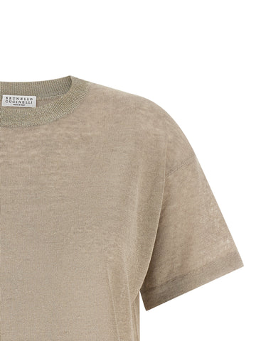 Beige Linen Cardigan