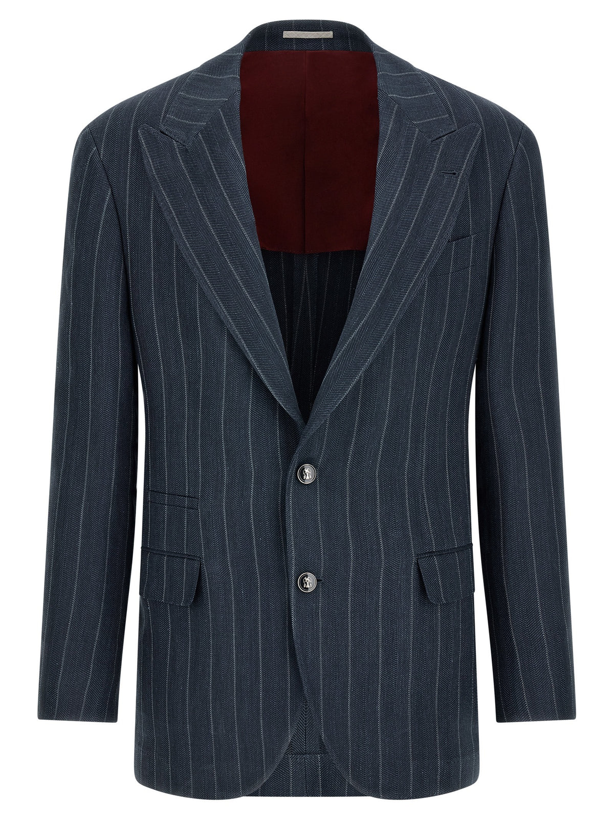 Blue Hemp Blazer