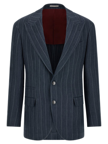 Blue Hemp Blazer