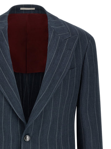 Blue Hemp Blazer