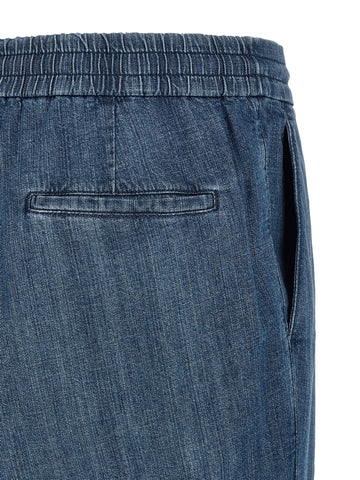 Blue Cotton Relaxed Fit Jeans