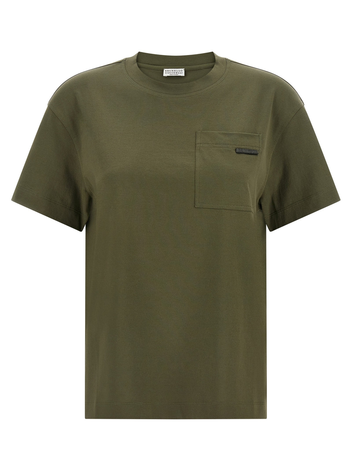 Bicolor Cotton T-Shirt