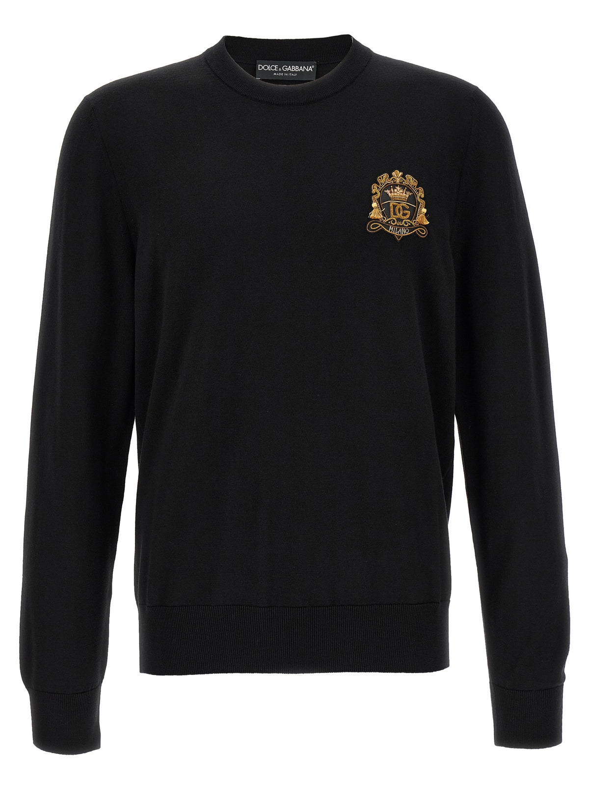 Black Virgin Wool Cardigan