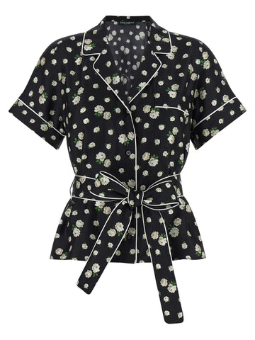 Black Silk Blouse