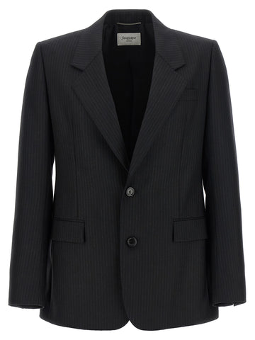 Black Wool Blazer