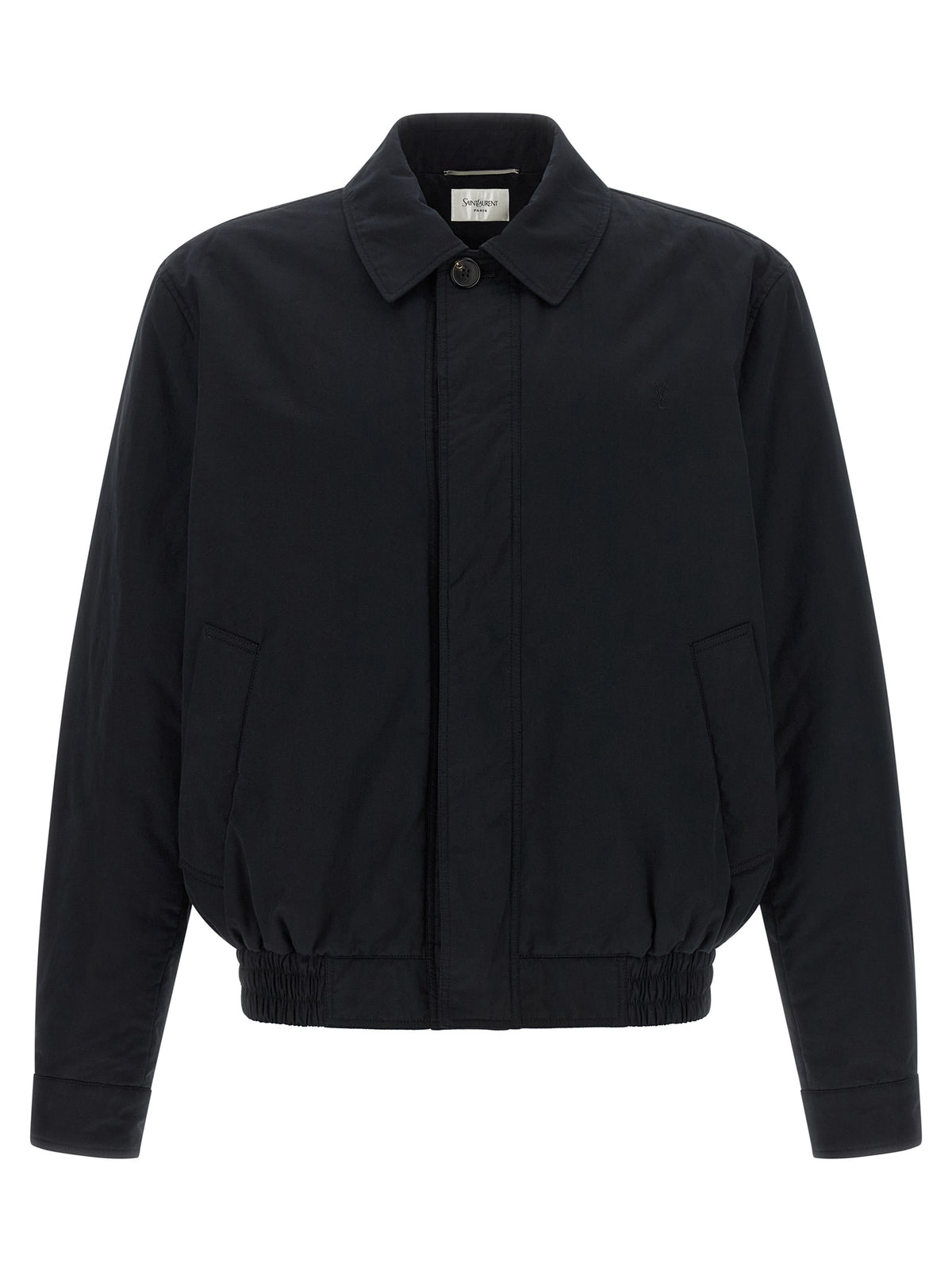 Black Cotton Shell Jacket