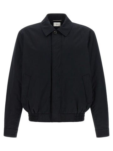 Black Cotton Shell Jacket