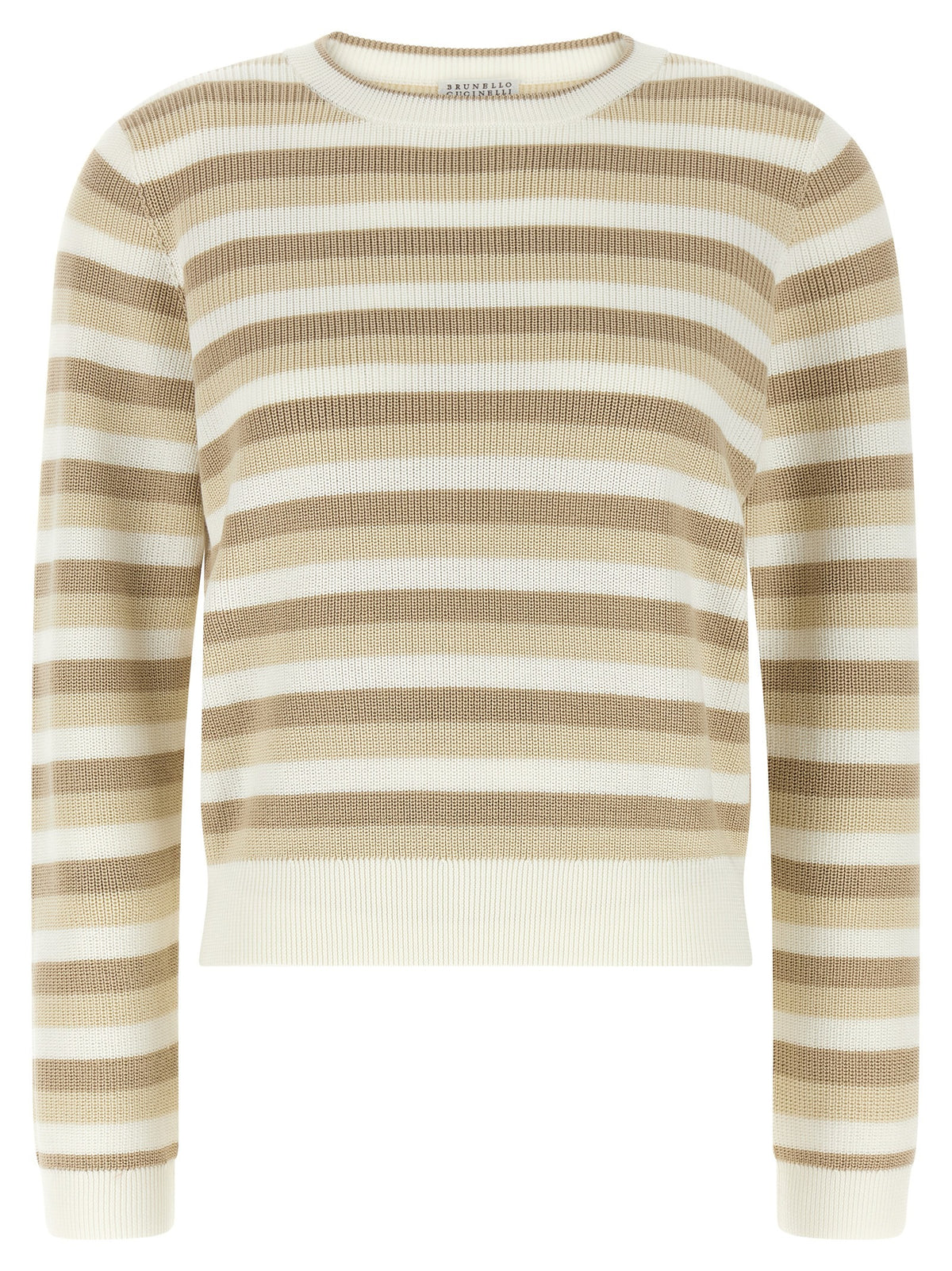 Beige Cotton Cardigan