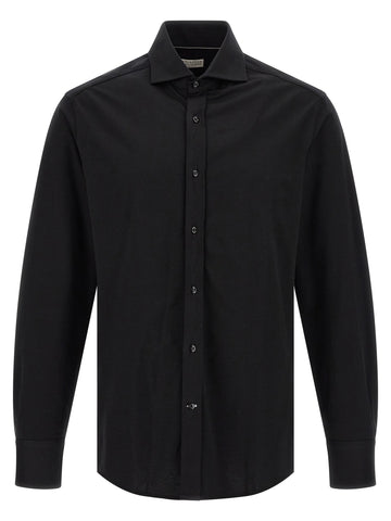 Black Cotton Blouse