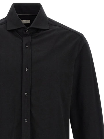 Black Cotton Blouse