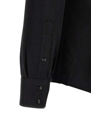 Black Cotton Blouse