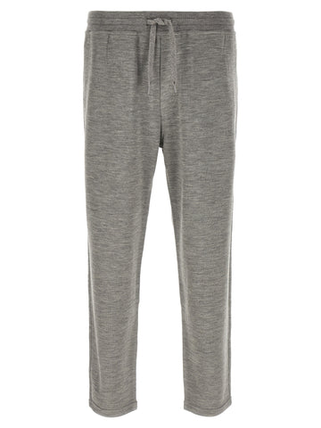 Gray Cashmere Joggers (Workout Pants)