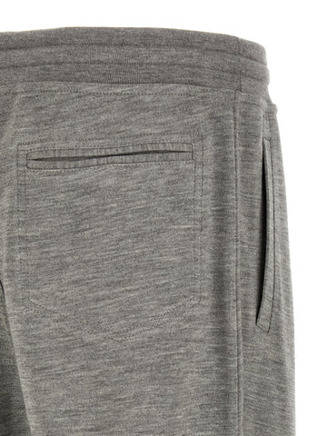 Gray Cashmere Joggers (Workout Pants)