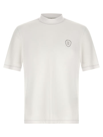 White Polyamide T-Shirt