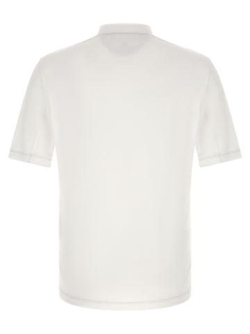 White Polyamide T-Shirt