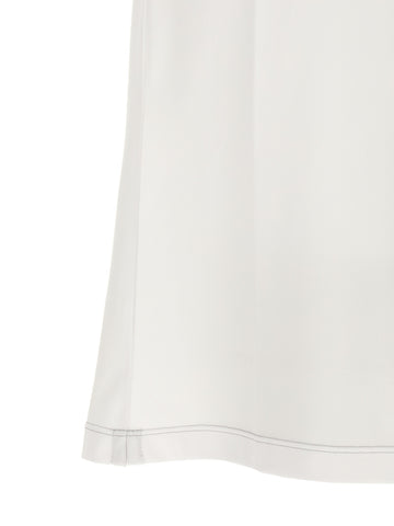 White Polyamide T-Shirt