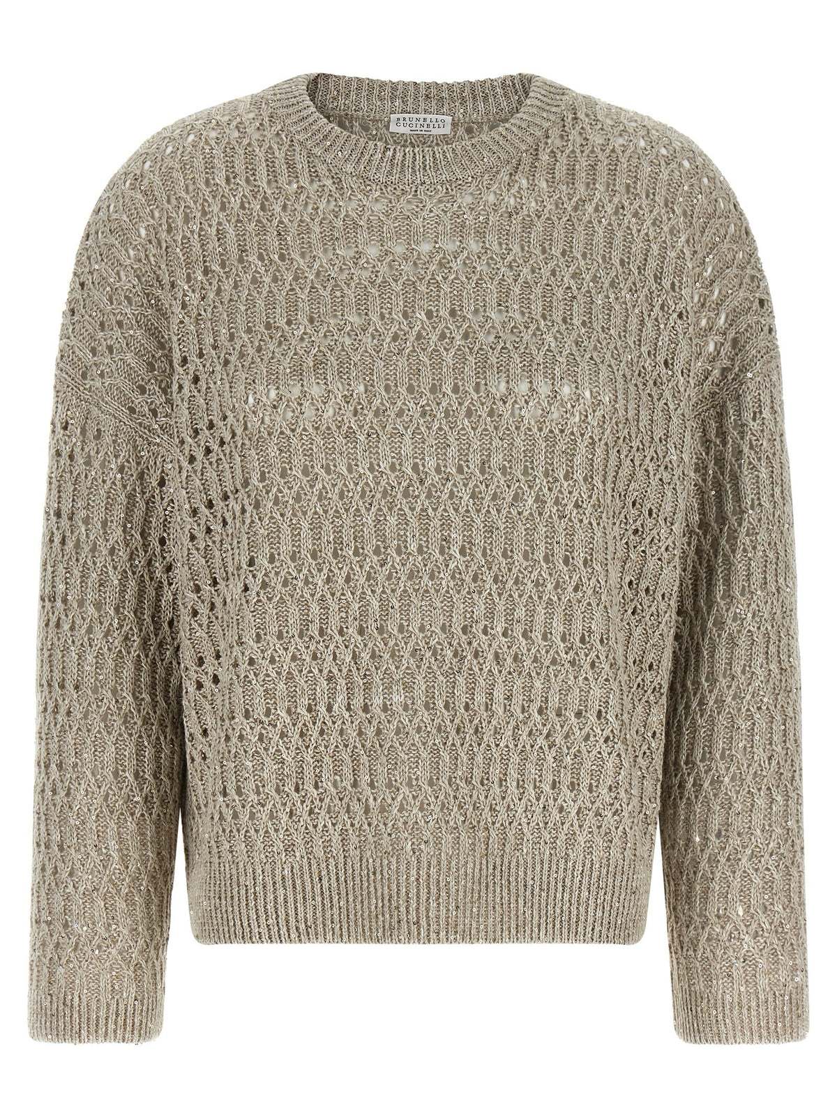 Beige Linen Cardigan