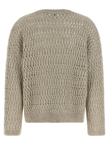 Beige Linen Cardigan