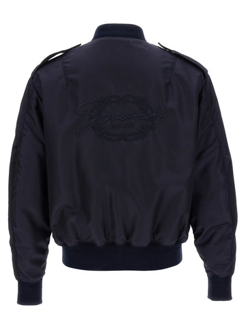Blue Polyamide Bomber