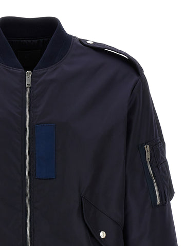 Blue Polyamide Bomber