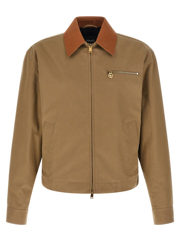 Beige Cotton Jacket