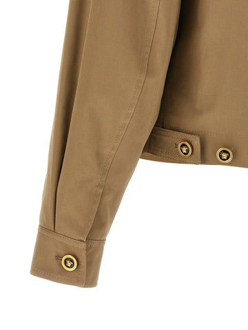 Beige Cotton Jacket