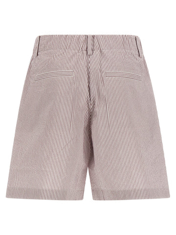 Multicolor Cotton Bermuda Shorts