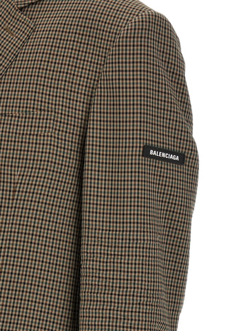 Brown Lyocell Blazer