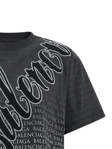 Black Cotton T-Shirt