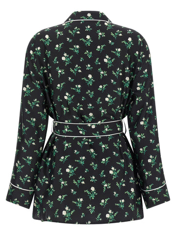 Black Silk Blouse
